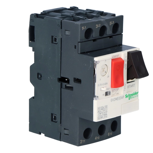 Motor protection switch GV2ME..AP 0,25-0,4A box terminals