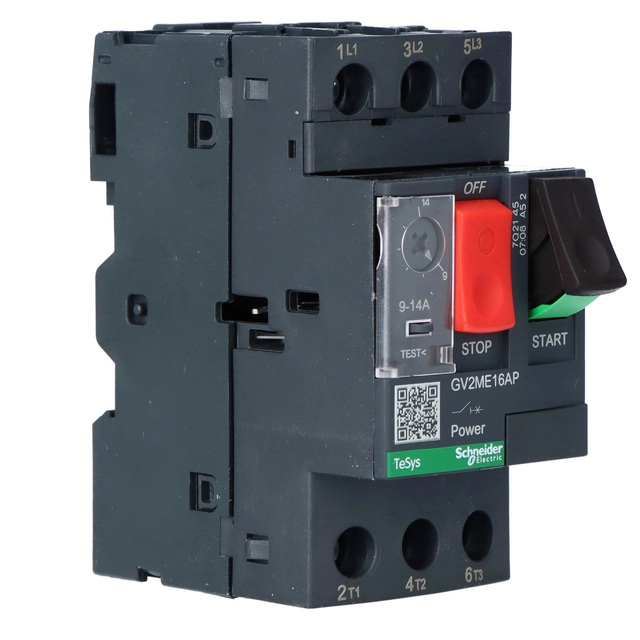 Motor protection switch GV2ME..AP 9-14A box terminals