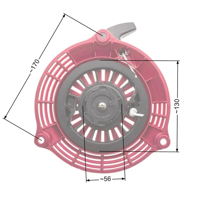 Motorino d'avviamento Honda Gcv160 Gcv135 Gc160 Ordinato 28400-Zm0-013 / 28400-Zm0-003 / 28400-Zl8-013Za Nz550