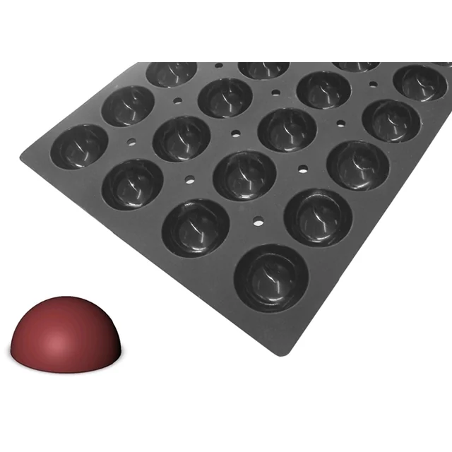 Moul'Flex Pro silicone mat for cookies - half spheres