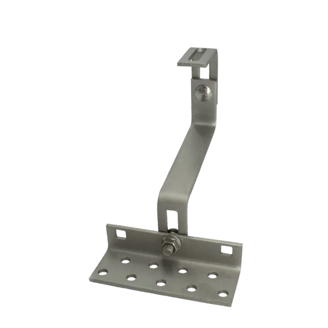 Mounting bracket with double adjustment