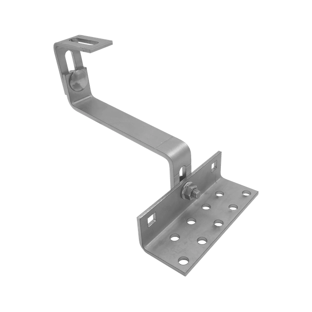 Mounting bracket with double adjustment