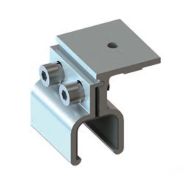 Mounting Bracket With Regulation For Tin Seam 50mm aluminum typ:3