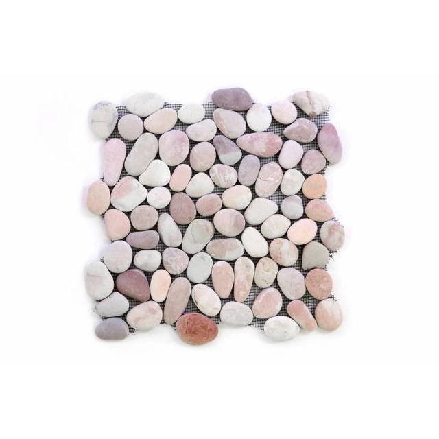 Mozaic din pietre decorative naturale Garth pe o grilă bej 1 m2