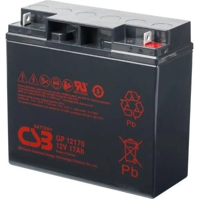 Μπαταρία CSB 17Ah/12V (GP12170B1)