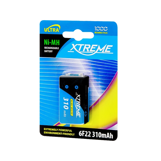 Μπαταρία NI-MH 9V 310mAh XTREME