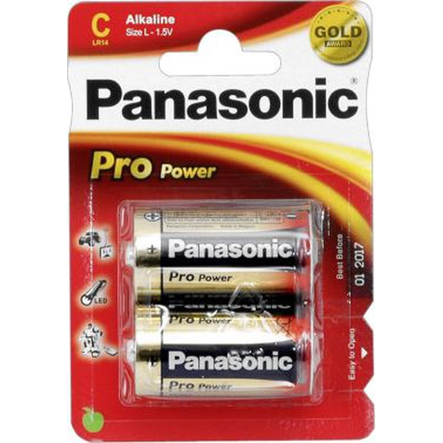 Μπαταρία Panasonic Pro Power C / R14 24 τεμ.