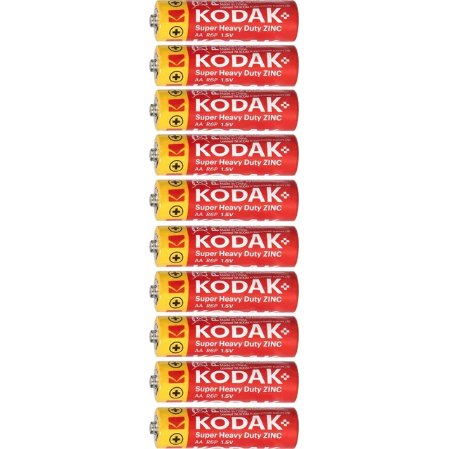 Μπαταρίες AA Orno Kodak ZINC Super Heavy Duty LR6, 10 τεμ.