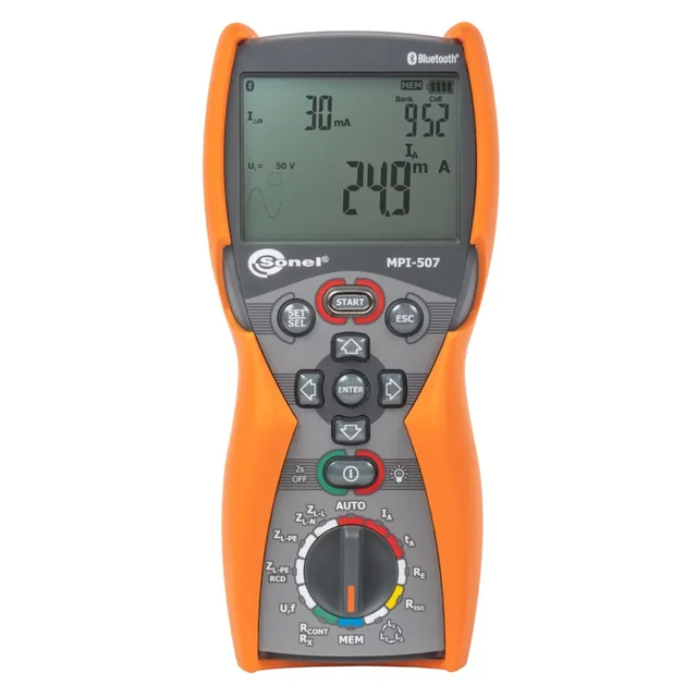 MPI-507 Electrical installation parameter meter with Calibration Certificate