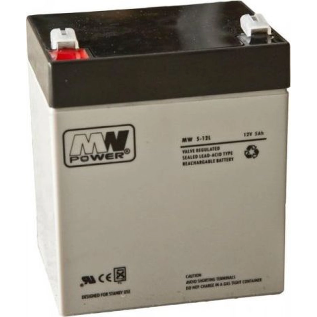 MPL jauda Akumulators Electro MWS 5-12 12V/5Ah