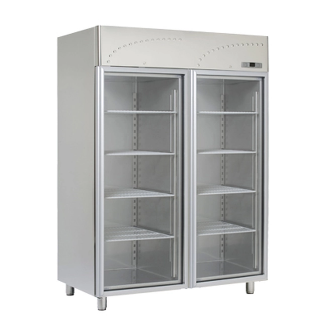 MS - 140 SV ﻿﻿Glazed freezer cabinet 2x GN 2/1