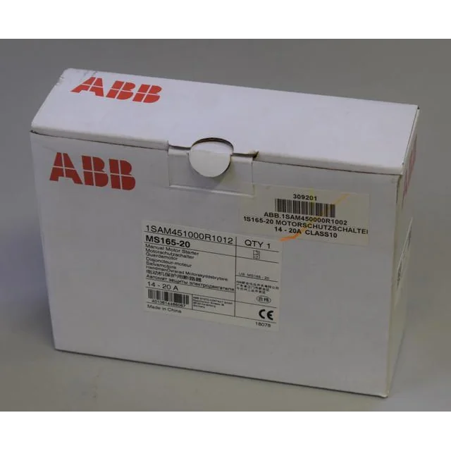 MS165-20 ABB - Neu, fabrikneu, versiegelt