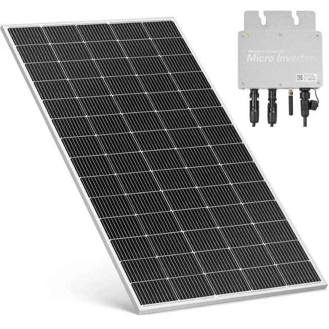 MSW Fotowoltaika balkonowa panel solarny 300 W - komplektas