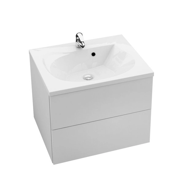 Mueble de lavabo Ravak SD Rosa II, 600, blanco/blanco