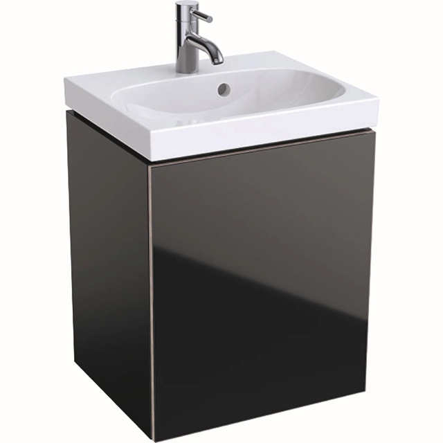 Mueble para lavabo Geberit Acanto, 45 cm, negro