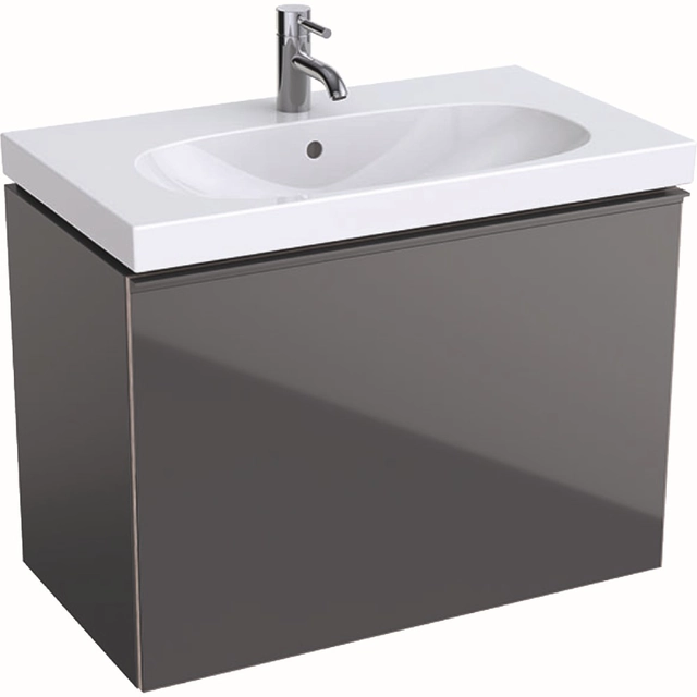 Mueble para lavabo Geberit Acanto, 75 cm más estrecho, Lava