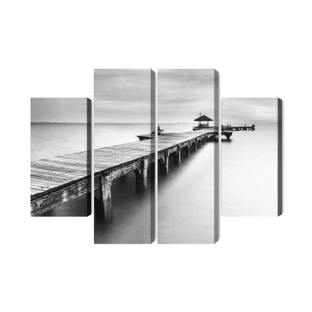 Multi-part Picture Wooden Pier