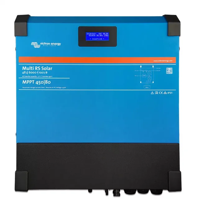 Multi RS Solar 48/6000/100-450/100 Victron Energy inverter/laadija