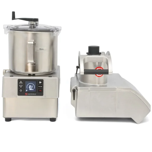 Multifunctional machine, shredder, emulsifier, cutter with panel CK-38V 8 l 230 V 1500 W - Sammic 1050808