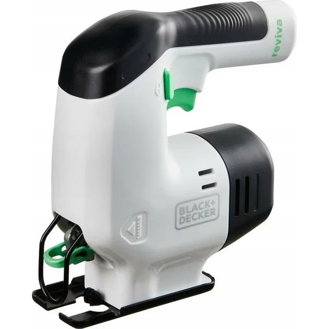 Must+Decker BLACK+DECKER reviva juhtmeta pusle, 12 volti (valge/must, integreeritud aku 1.5 Ah)