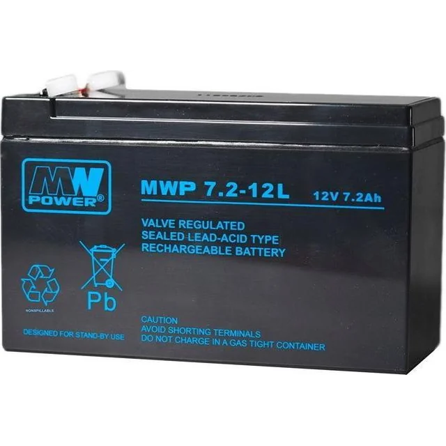 MW batéria 12V/7.2AH-MWP