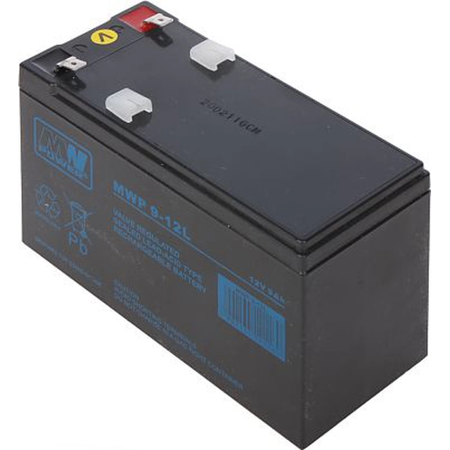 MW-Leistung Batterie 12V/9Ah (MWP 9-12L)