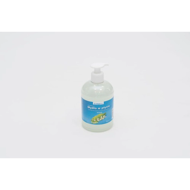 Mydło w płynie antybakteryjne standard białe 0,5L CleanPRO 357604