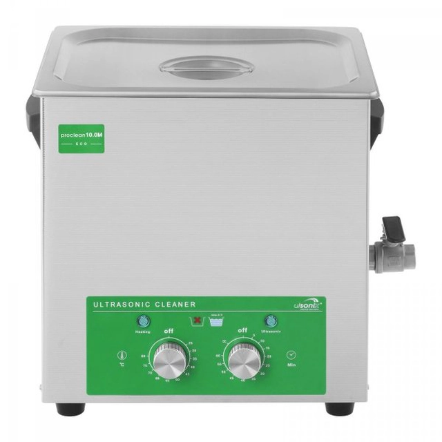 Myjka ultradźwiękowa - 10 litrów - 180 W - Basic Eco ULSONIX 10050108 PROCLEAN 10.0M ECO