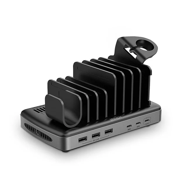 NABÍJECÍ STANICE 160W USB 6PORT/73436 LINDY