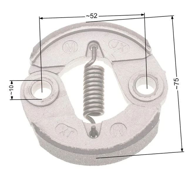 Nac Clutch 75Mm Desbrozadoras grandes del mercado del aluminio Nz32