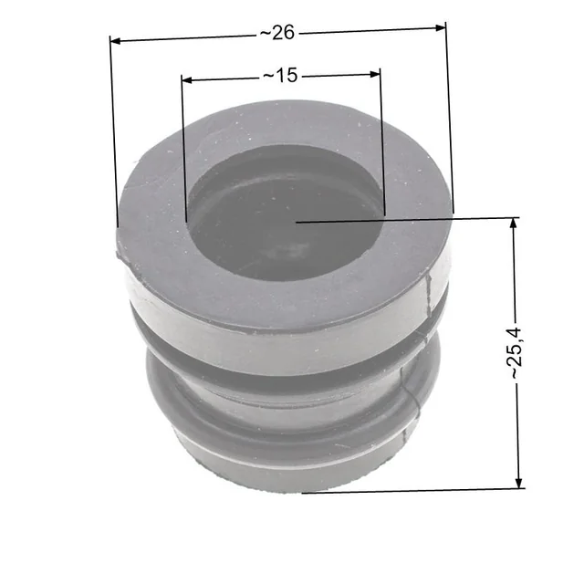 NAC rubber upper shock absorber CS45 CS52 market saws NZ297