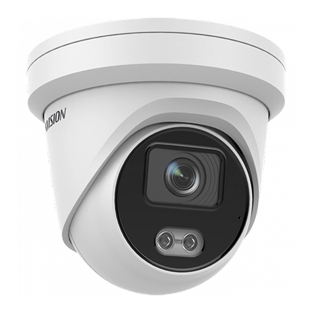 Nadzorna kamera ColorVU, IP, 4 megapikslov, leča 2.8mm, nočna barva 30m, SD kartica, PoE - HIKVISION DS-2CD2343G2-L-2.8mm