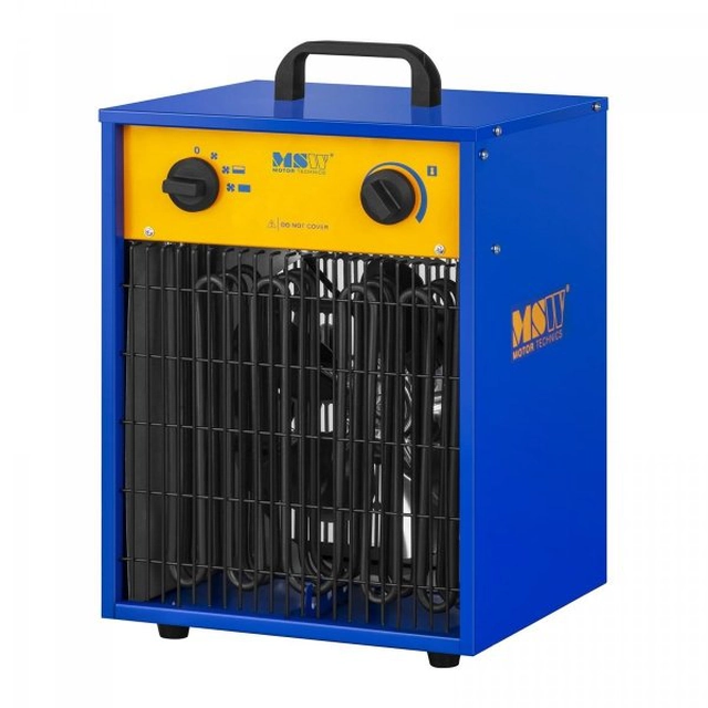 Nagrzewnica elektryczna - 9000W - prostokątna MSW 10060843 MSW-CHEH-9000