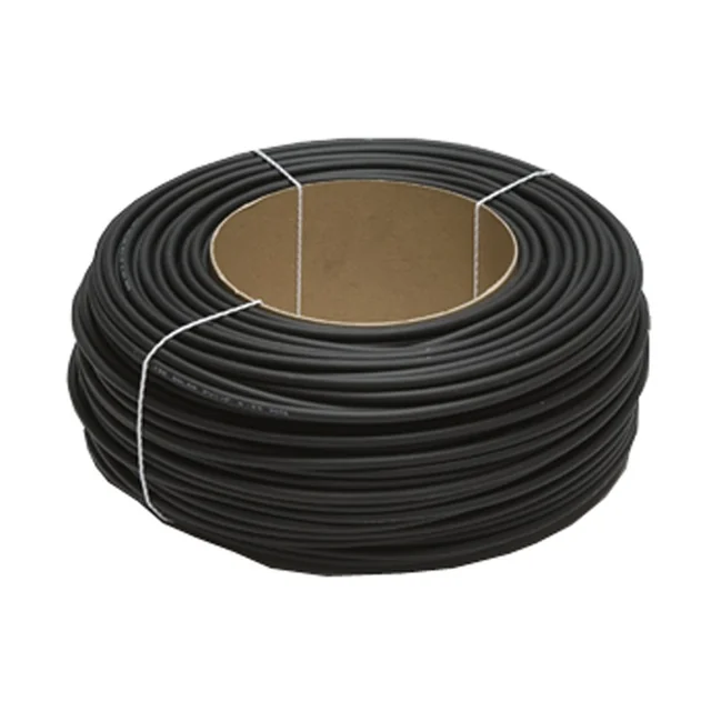 Napelem kábel 6mm, 100m, fekete, Németországban gyártott