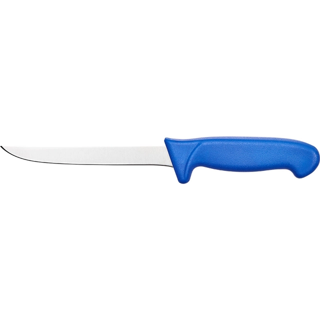 Narrow bone separation knife L 150 mm blue