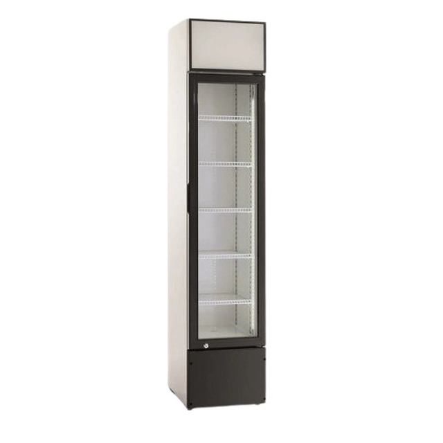 Narrow Glass Refrigerator 390x475x1880 216