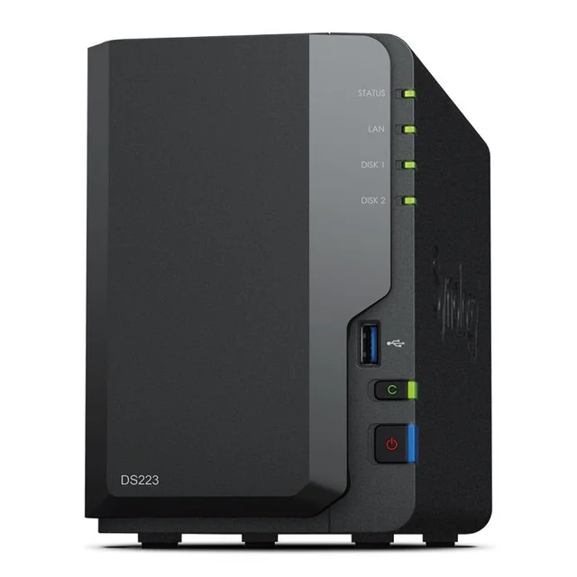 NAS LAGERTOWER 2BAY/NO HDD USB3.2 DS223 SYNOLOGI