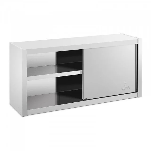 Nástěnná skříňka - nerezová ocel - 120 x 45 x 60 cm ROYAL CATERING 10011662 RCSSWC-120X45-S