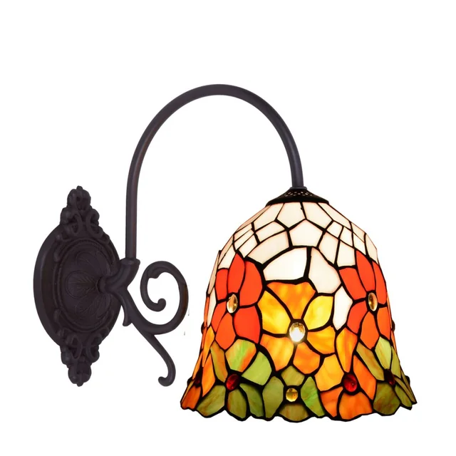 Nástěnné svítidlo Viro Bell Vícebarevná mosaz 60 W 20 x 26 x 33 cm