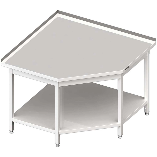 Nástenný stôl, rohový 600x600x850 mm