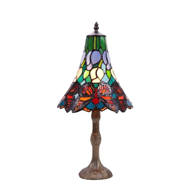 Настолна лампа Viro Butterfly Multicolored Zinc 60 W 25 x 21 x 25 cm