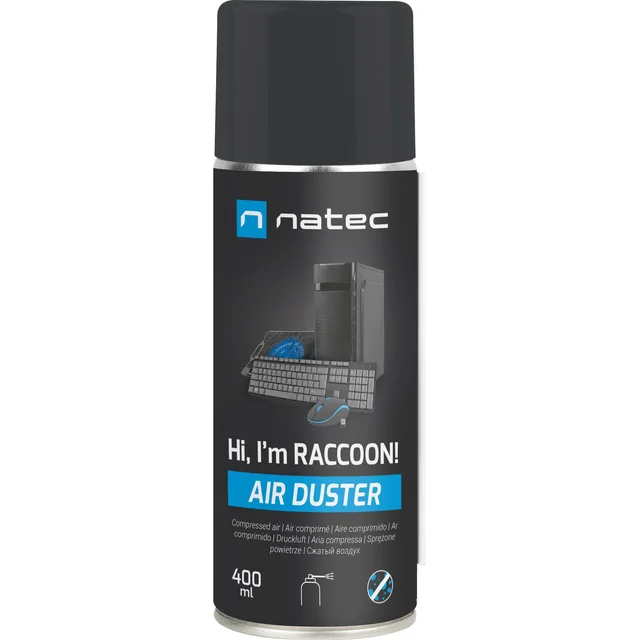 Natec Πεπιεσμένος αέρας RACCOON AIR 400 ml