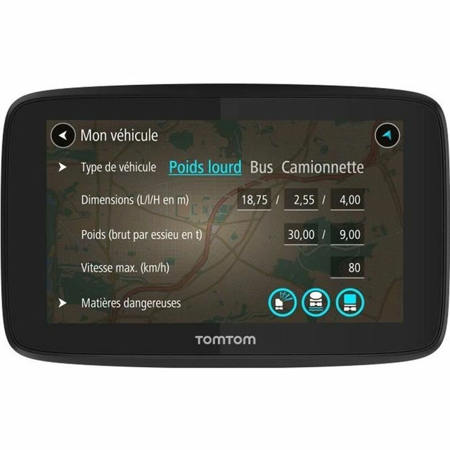 Navegador GPS Profissional TomTom GO 620 6&quot;