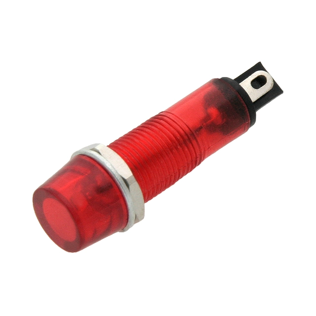 Neon INDICATOR 6mm (red) 230V 1 pcs