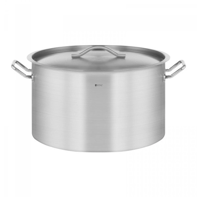 Nerūsējošā tērauda katls - 58l - ROYAL CATERING vāks 10011081 RCST-58E3-S