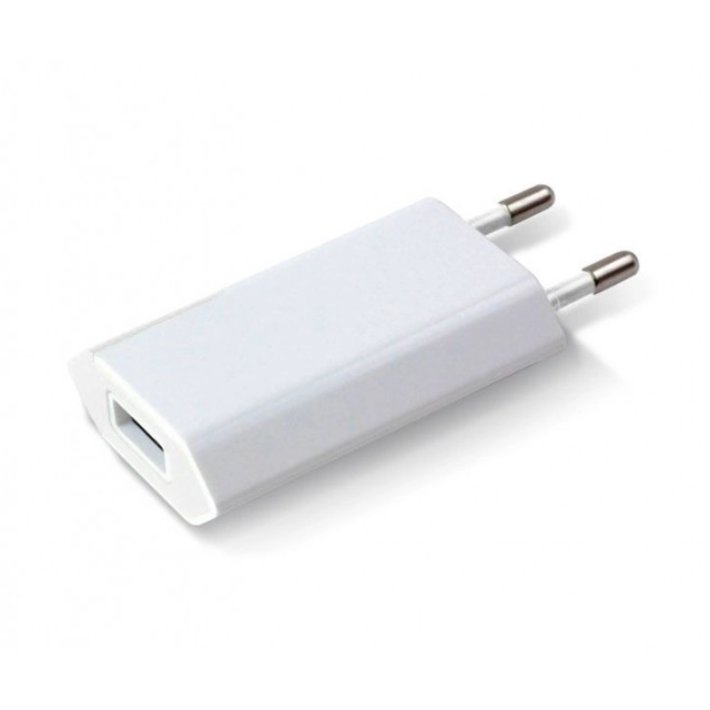 Network Charger 100-240V - USB 5V 1A Slim White