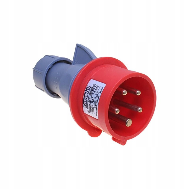 NETZSTECKER 16A 5 PINS IP44 TRAGBARE STECKER