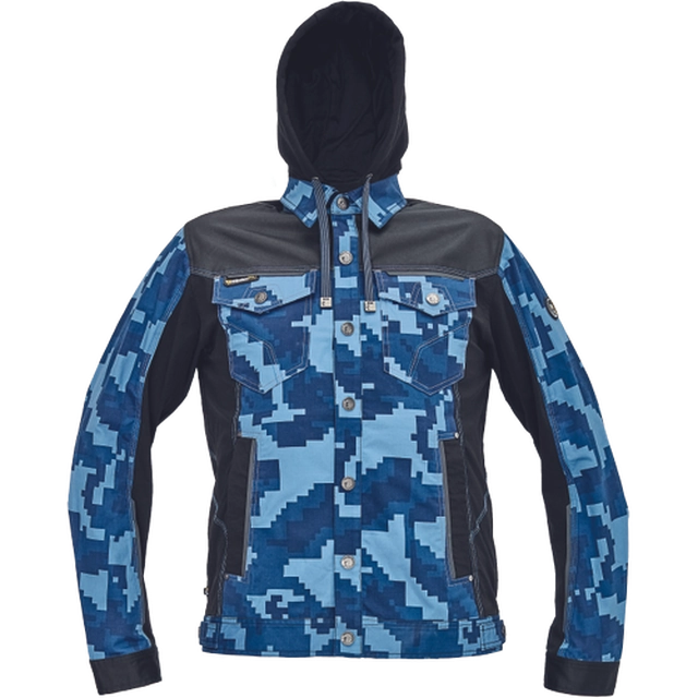 NEURUM CAMOU jakna+kapuca mornarsko modra 48