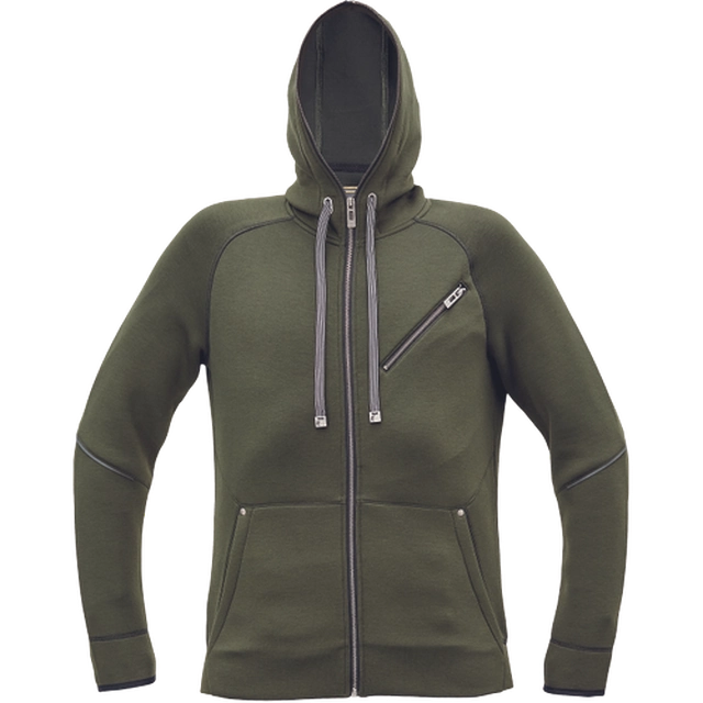 NEURUM hooded sweatshirt dark olive L