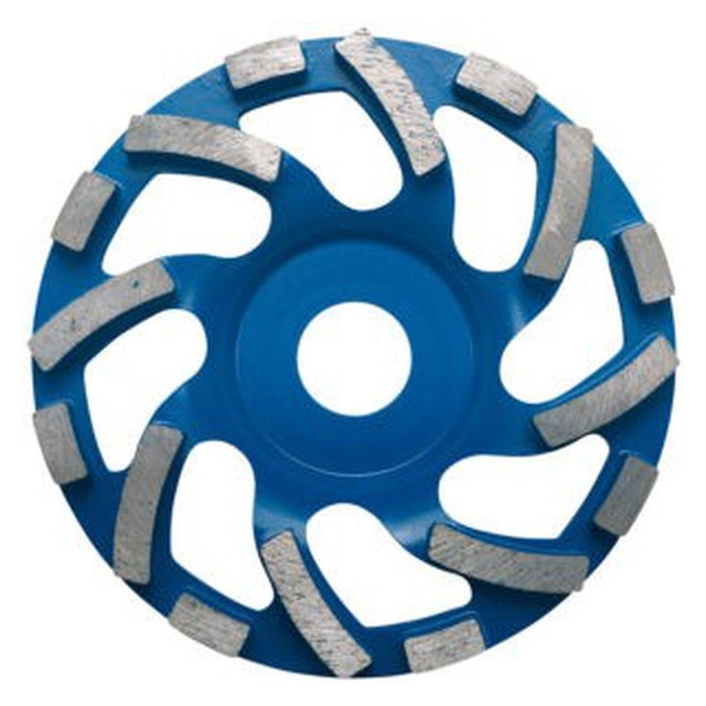 NEW FAN CUP BLUE diamond grinding cup for industrial surfaces 100x22.23mm